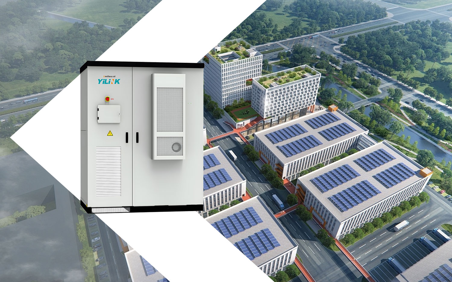 100kW/215kWh Solar Lithium Energy Storage System YILINK