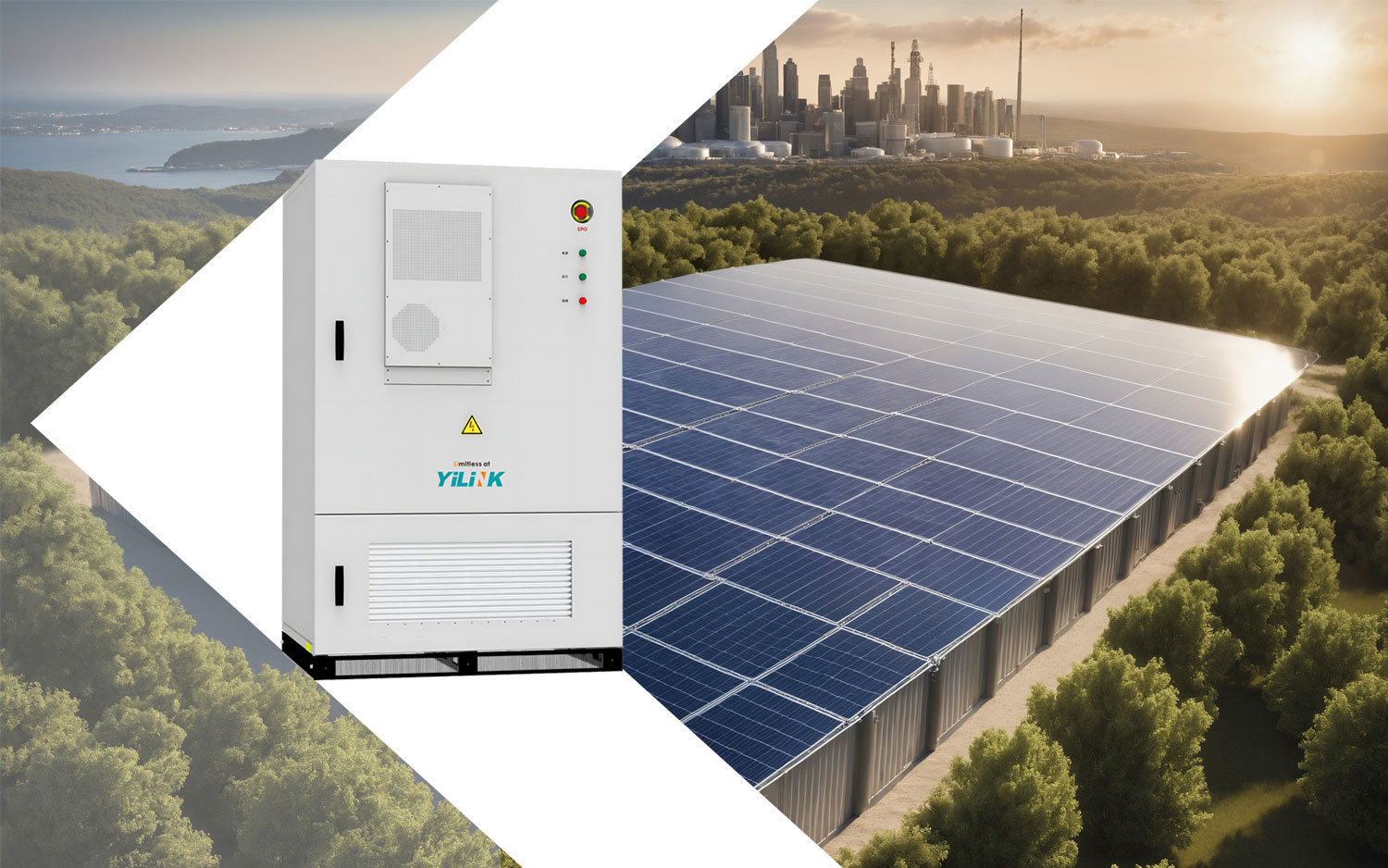 50kW/100kWh Solar Lithium Energy Storage System YILINK