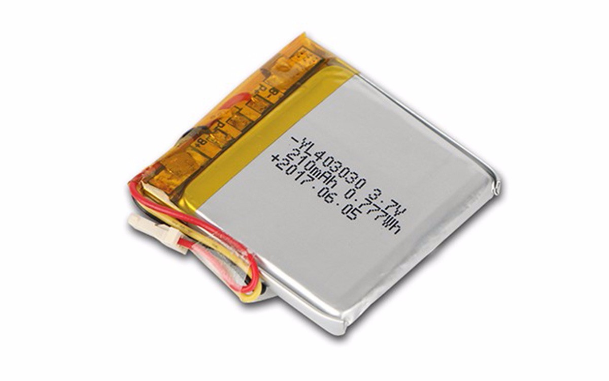 Lithium Li-polymer 403030 3.7V 210mAh Battery Pack For Digital Products ...